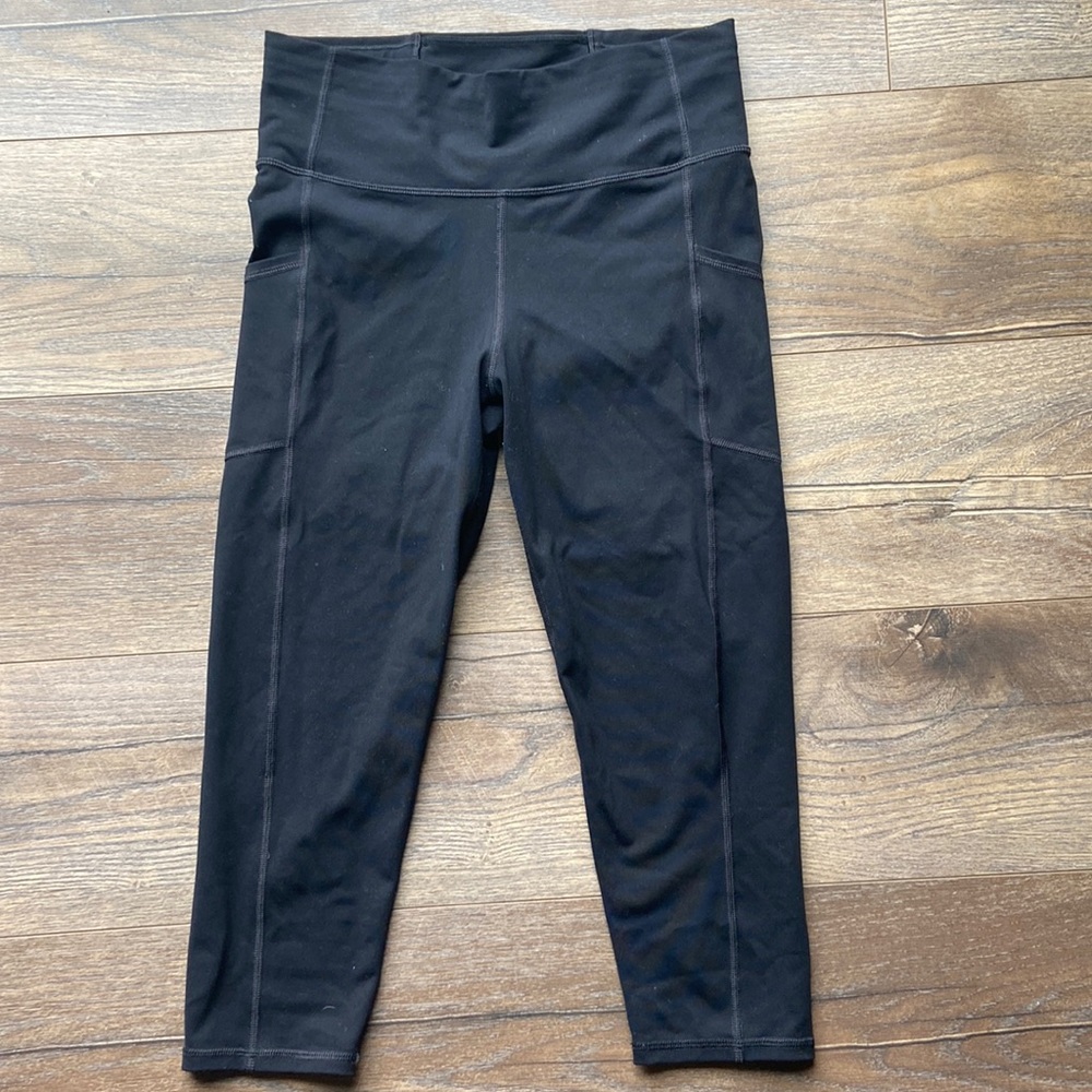 Savvi crop leggings with pockets